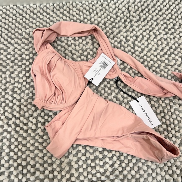 NWT WeWoreWhat Claudia Bikini Top and Bottom - Picture 10 of 10